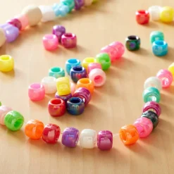 Multicolor Pony Beads by Creatology™, 6mm x 9mm