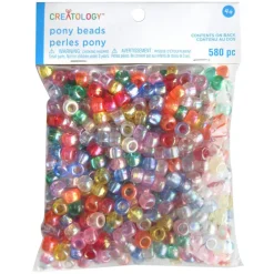 Multicolor Pony Beads by Creatology™, 6mm x 9mm