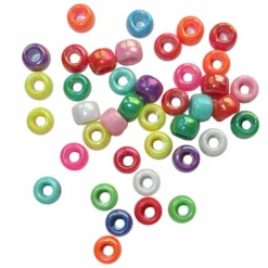 Multicolor Pony Beads by Creatology™, 6mm x 9mm