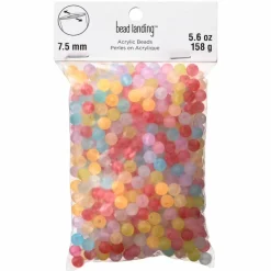 Multicolor Round Beads, 8mm by Bead Landing™