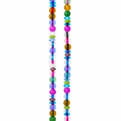 Multicolor Small Lampwork Glass Rondelle Beads, 6mm by Bead Landing™