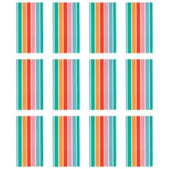 Multicolor Stripes Favor Bags, 12ct. by Celebrate It™