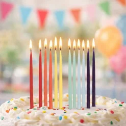 Multicolor Taper Candles, 12ct. by Makery™
