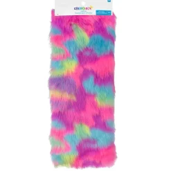 Multicolor Unicorn Craft Faux Fur by Creatology™