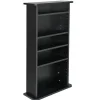 Multimedia Storage Cabinet DVD Rack Book Shelf Organizer.