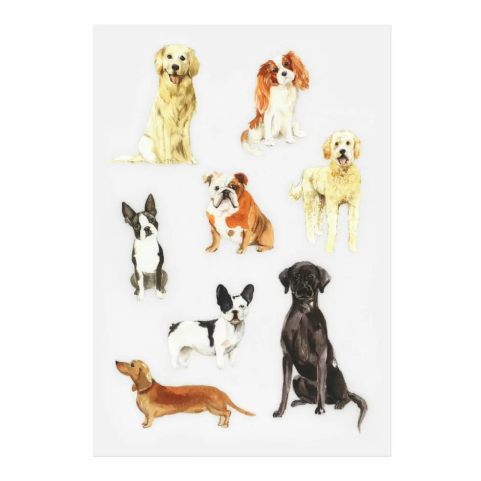 Multiple Dogs Direct to Film Transfer by Make Market®