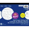 Multi-Program Handwriting Tablet, D'Nealian/Zaner-Bloser, 5/8" x 5/16" x 5/16" Ruled Long, 10-1/2" x 8", 40 Sheets