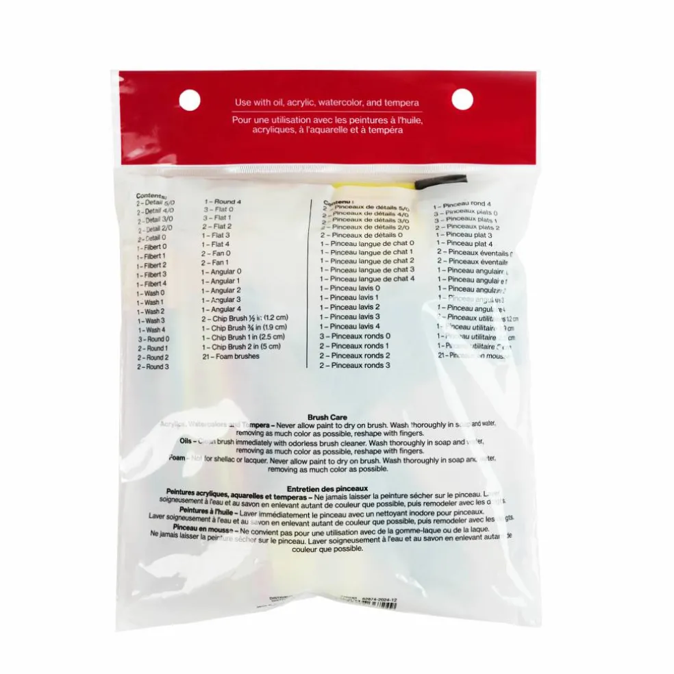 Multi-Purpose 75 Piece Brush Set by Craft Smart®