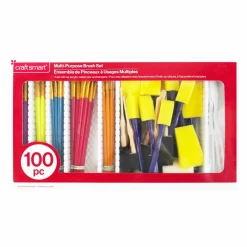 Multi-Purpose 100 Piece Brush Set by Craft Smart®