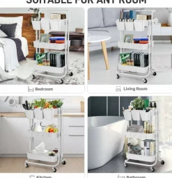 Multipurpose Rolling Cart Accessories
