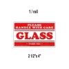 Multi-Purpose 2 1/2 '' x 4" Glass Labels 500 Labels per Roll