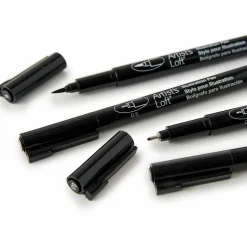 Multi Tip Black Illustration Pen Set By Artist's Loft™