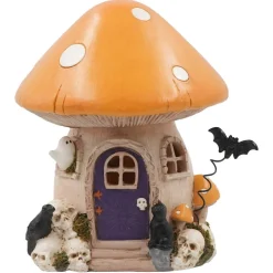 7.25" Mushroom House LED Mini Decoration by Ashland®