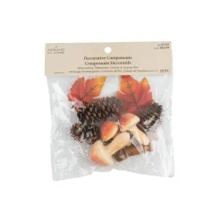Mushroom, Pinecone, Cassia Bark & Maple Leaf Decorative Components by Ashland®
