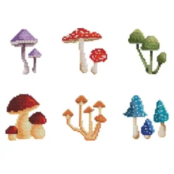 Mushrooms Diamond Art Kit by Make Market®