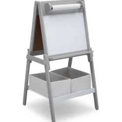 My Size Gray Double Sided Storage Easel