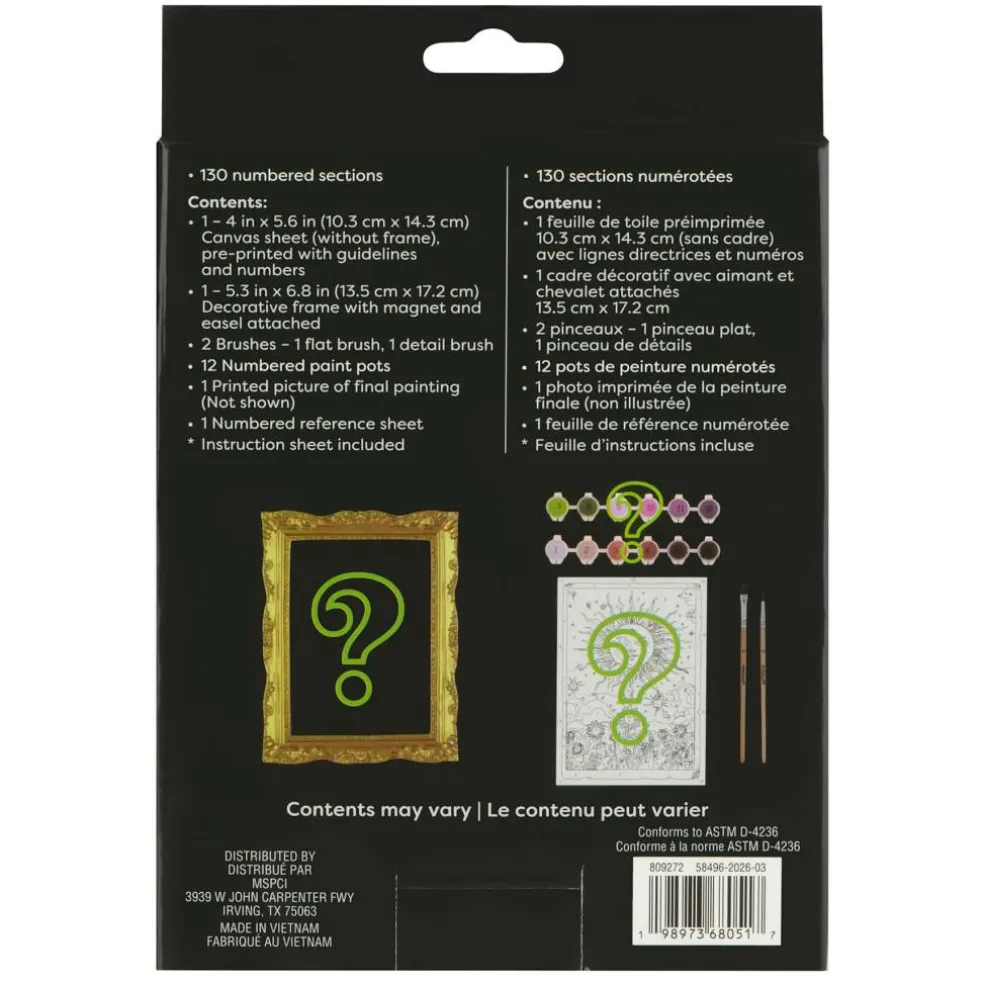 Mystery Spellbound Paint-by-Number Framed Mini Kit by Artist's Loft®