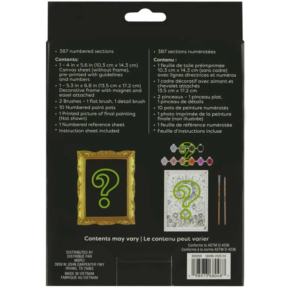Mystery Spellbound Paint-by-Number Framed Mini Kit by Artist's Loft®