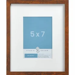 Narrow Belmont Frame with Mat by Studio Décor®