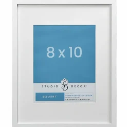 Narrow Belmont Frame with Mat by Studio Décor®