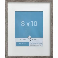 Narrow Belmont Frame with Mat by Studio Décor®