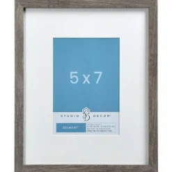 Narrow Belmont Frame with Mat by Studio Décor®