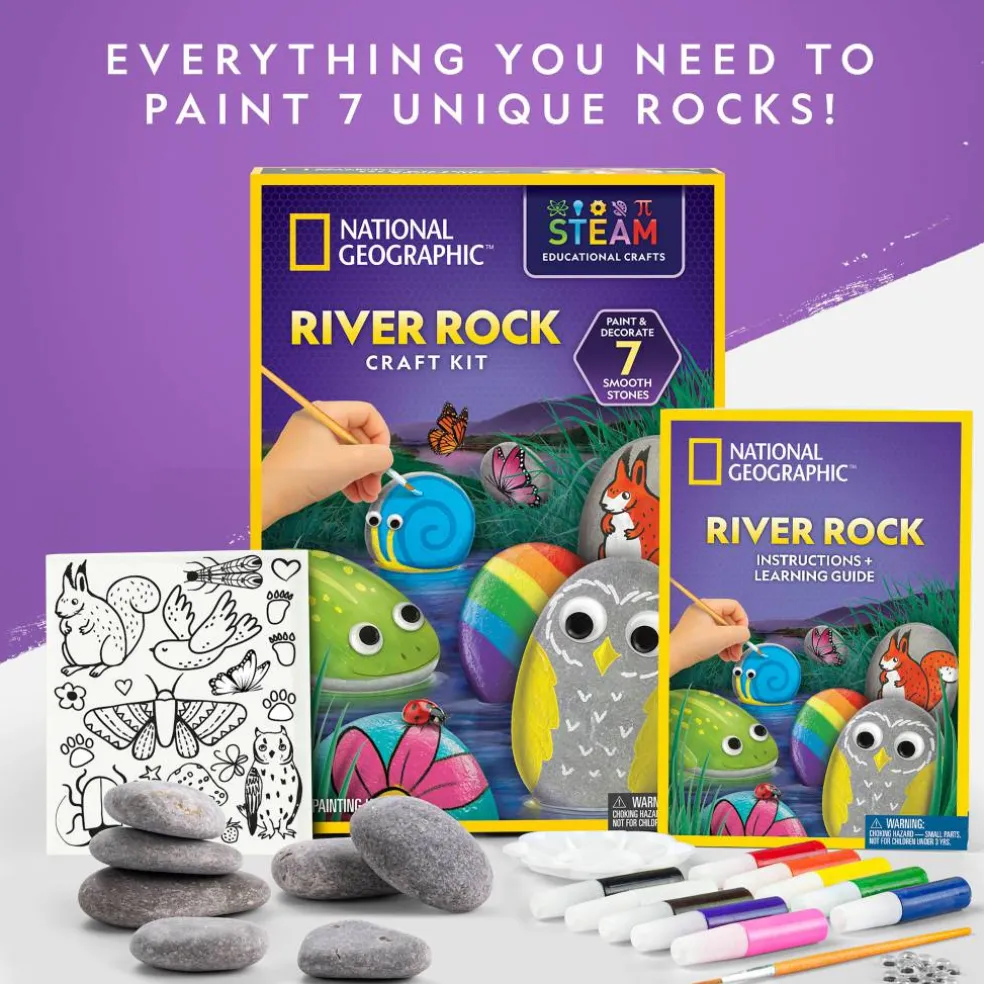 National Geographic™ River Rock Craft Kit