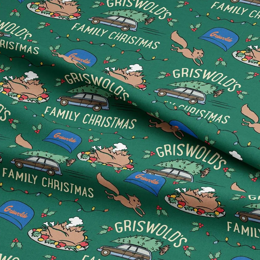 National Lampoon's Green Christmas Vacation Cotton Quilting Fabric