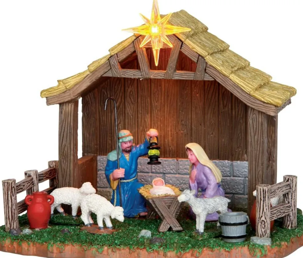Nativity Scene - Lighted