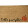 Natural Coir Hello Pumpkin Fall Harvest Doormat