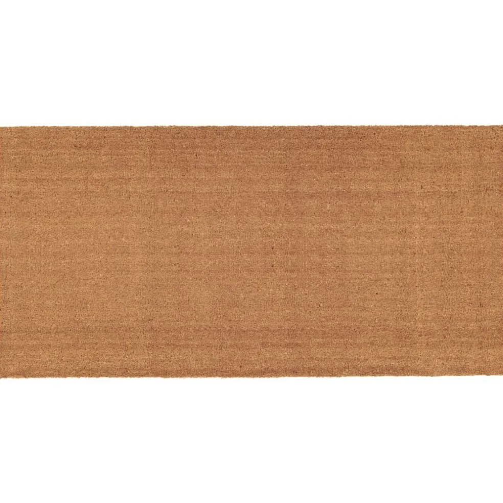 Natural Coir with Vinyl backing Doormat