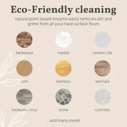 Naturally It's Clean Floor Cleaner (Makes 24-gallons) For All Floor Types (Plant Based Enzymes) | RAHEEV®