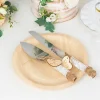 Natural Silver Stainless Steel Cake Serving Set