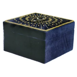5" Navy Celestial Eye Box Tabletop Décor by Ashland®