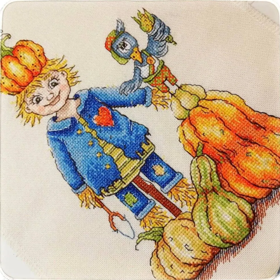 Neocraft Guards Of Pumpkin Cross Stitch Kit