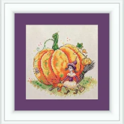 Neocraft Pumpkin Cross Stitch Kit