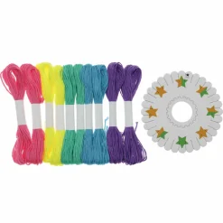 Neon Friendship Bracelet Kit by Creatology™