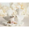 Nesting Turtle Dove Wedding Cake Topper Figurine