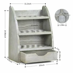 NEXâ„¢ 15" Essential Oils 45-Slot Storage Rack