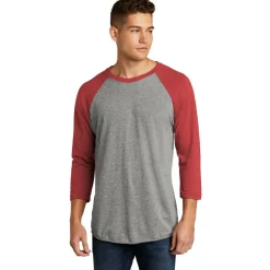 Next Level Unisex Tri-Blend 3/4-Sleeve Raglan T-Shirt