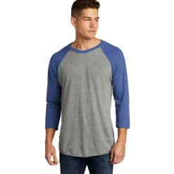 Next Level Unisex Tri-Blend 3/4-Sleeve Raglan T-Shirt