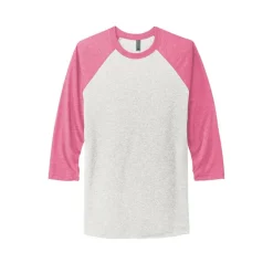 Next Level Unisex Tri-Blend 3/4-Sleeve Raglan T-Shirt