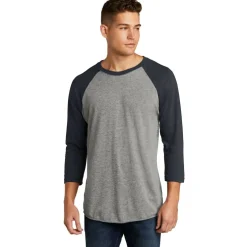 Next Level Unisex Tri-Blend 3/4-Sleeve Raglan T-Shirt