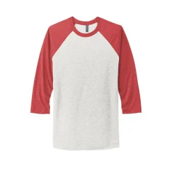 Next Level Unisex Tri-Blend 3/4-Sleeve Raglan T-Shirt