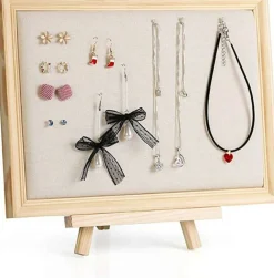 NEX™ Wall-Mounted Jewelry Display Organizer with Stand