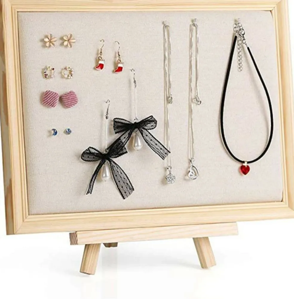 NEX™ Wall-Mounted Jewelry Display Organizer with Stand
