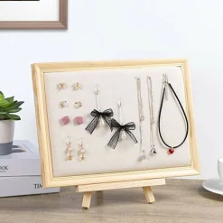 NEX™ Wall-Mounted Jewelry Display Organizer with Stand