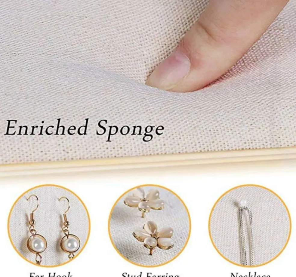 NEX™ Wall-Mounted Jewelry Display Organizer with Stand