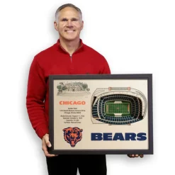 NFL 25 Layer StadiumView Wall Art
