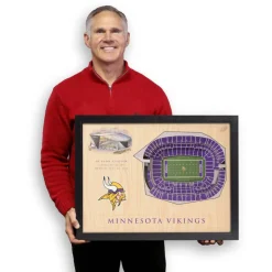 NFL 25 Layer StadiumView Wall Art